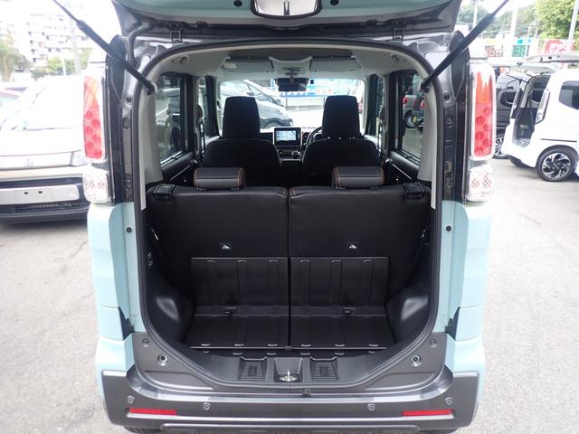 スペーシアギア ハイブリッドＸＺ　ターボ　社外７インチナビ　両側電動スライドドア　前席シートヒーター　パドルシフト　レーダーブレーキ　レーダークルーズ　バックカメ　ラ　ｂｌｕｅｔｏｏｔｈオーディオ　純正１４インチＡＷ（11枚目）
