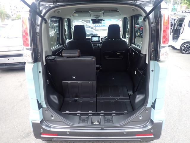 スペーシアギア ハイブリッドＸＺ　ターボ　社外７インチナビ　両側電動スライドドア　前席シートヒーター　パドルシフト　レーダーブレーキ　レーダークルーズ　バックカメ　ラ　ｂｌｕｅｔｏｏｔｈオーディオ　純正１４インチＡＷ（12枚目）