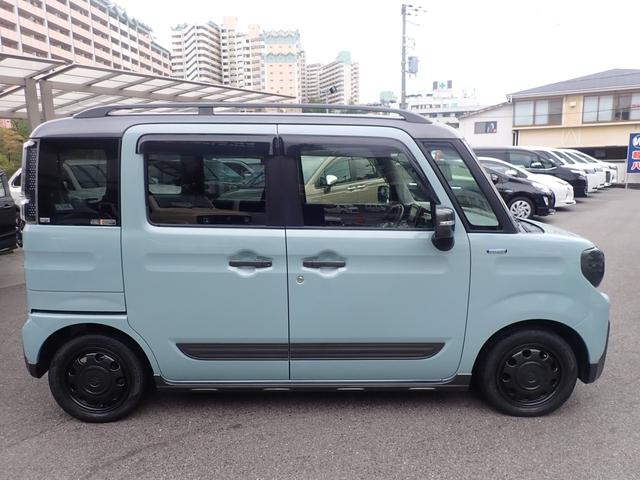 スペーシアギア ハイブリッドＸＺ　ターボ　社外７インチナビ　両側電動スライドドア　前席シートヒーター　パドルシフト　レーダーブレーキ　レーダークルーズ　バックカメ　ラ　ｂｌｕｅｔｏｏｔｈオーディオ　純正１４インチＡＷ（17枚目）