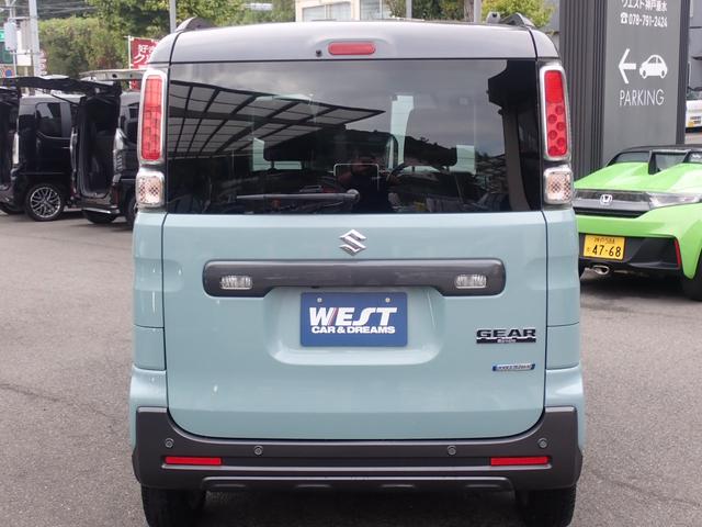 スペーシアギア ハイブリッドＸＺ　ターボ　社外７インチナビ　両側電動スライドドア　前席シートヒーター　パドルシフト　レーダーブレーキ　レーダークルーズ　バックカメ　ラ　ｂｌｕｅｔｏｏｔｈオーディオ　純正１４インチＡＷ（19枚目）