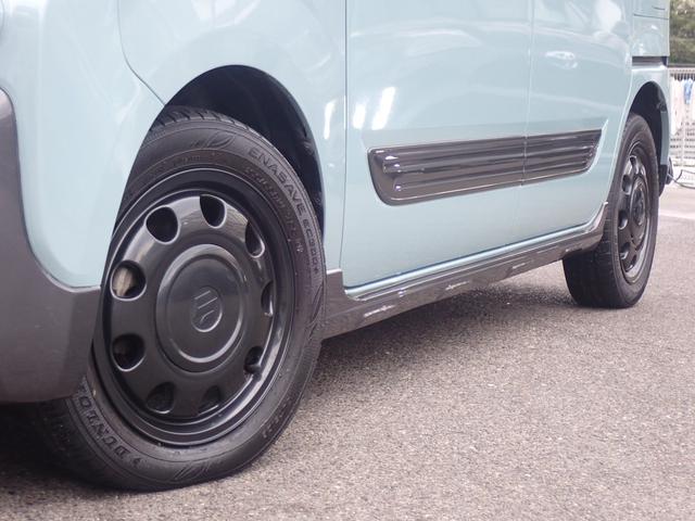 スペーシアギア ハイブリッドＸＺ　ターボ　社外７インチナビ　両側電動スライドドア　前席シートヒーター　パドルシフト　レーダーブレーキ　レーダークルーズ　バックカメ　ラ　ｂｌｕｅｔｏｏｔｈオーディオ　純正１４インチＡＷ（49枚目）