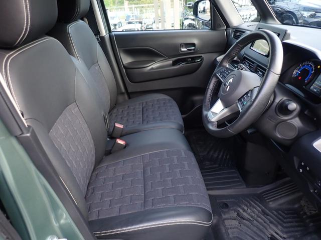 デリカミニ Ｔ　プレミアム　社外７インチディスプレイオーディオ　デジタルインナーミラー　アラウンドビューモニター　両側電動スライドドア　マイパイロット　ハーフレザーシート　ダウンヒルアシスト　前席シートヒーター（6枚目）