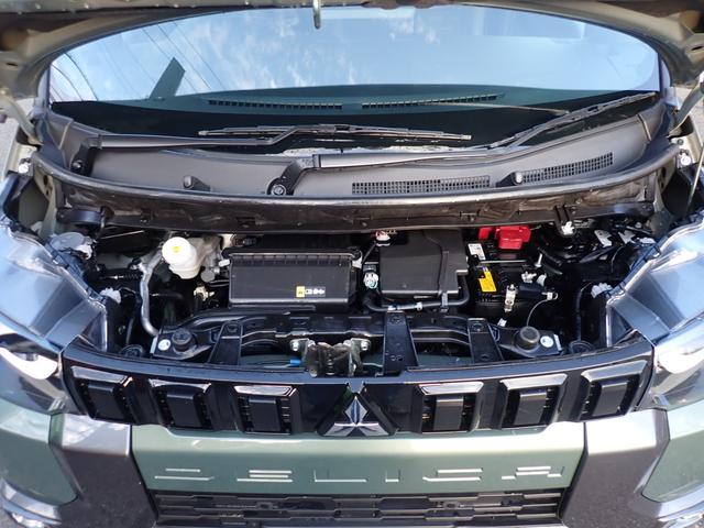 デリカミニ G 社外7インチナビ 左側電動スライドドア レーダーブレーキ ビルドインETC 前後ドライブレコーダー ハーフレザーシート バックカメラ サイド/カーテンエアバッグ(6枚目)