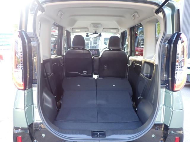 デリカミニ G 社外7インチナビ 左側電動スライドドア レーダーブレーキ ビルドインETC 前後ドライブレコーダー ハーフレザーシート バックカメラ サイド/カーテンエアバッグ(13枚目)