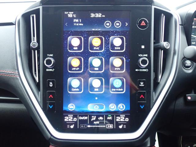 ★アイサイトＸ　純正１２．３インチナビゲーション　ＳＴｉエアロ　ＳＴｉスポイラー　レザーシート　ビルドインＥＴＣ　パワーバックドア　バックカメラ　左サイドカメラ　カープレイ対応★