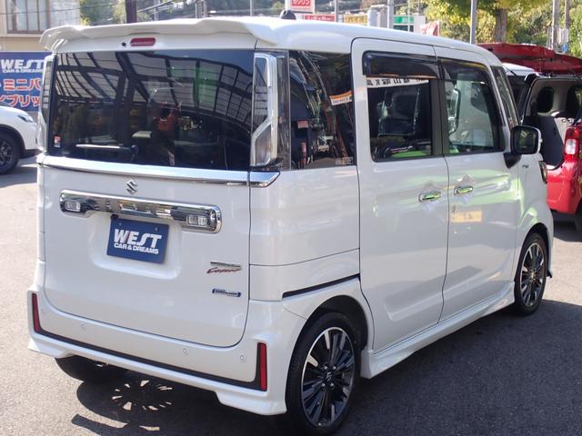 スペーシアカスタム ハイブリッドＸＳターボ　社外８型ナビ　フルセグ　ＣＤ　ＤＶＤ　Ｂｌｕｅｔｏｏｔｈオーディオ　バックカメラ　前後ドライブレコーダー　ビルドインＥＴＣ　両側パワースライドドア　運転席シートヒーター　スズキセーフティーサポート（17枚目）