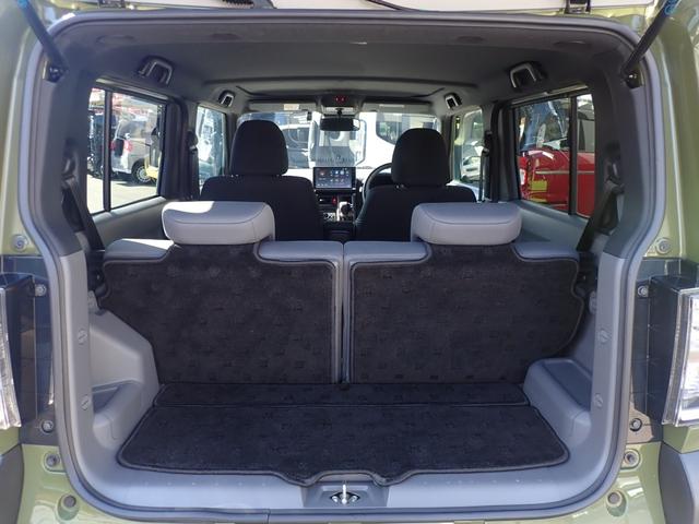 タフト Ｇターボ　ダーククロムベンチャー　スカイルーフ　社外ディスプレイオーディオ　カープレイ対応　バックカメラ　前席シートヒーター　コーナーセンサー　オートホ　ールド　レーダークルーズ　ＨＤＭＩ　純正１５インチＡＷ（10枚目）