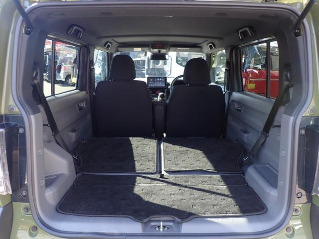 タフト Ｇターボ　ダーククロムベンチャー　スカイルーフ　社外ディスプレイオーディオ　カープレイ対応　バックカメラ　前席シートヒーター　コーナーセンサー　オートホ　ールド　レーダークルーズ　ＨＤＭＩ　純正１５インチＡＷ（12枚目）