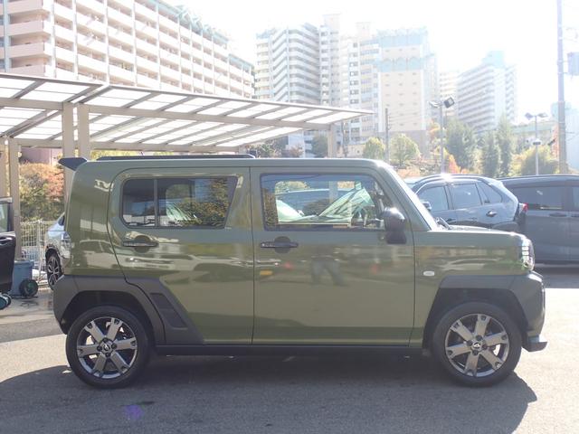 タフト Ｇターボ　ダーククロムベンチャー　スカイルーフ　社外ディスプレイオーディオ　カープレイ対応　バックカメラ　前席シートヒーター　コーナーセンサー　オートホ　ールド　レーダークルーズ　ＨＤＭＩ　純正１５インチＡＷ（16枚目）