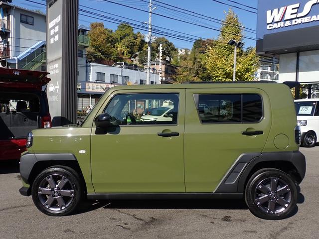 タフト Ｇターボ　ダーククロムベンチャー　スカイルーフ　社外ディスプレイオーディオ　カープレイ対応　バックカメラ　前席シートヒーター　コーナーセンサー　オートホ　ールド　レーダークルーズ　ＨＤＭＩ　純正１５インチＡＷ（20枚目）