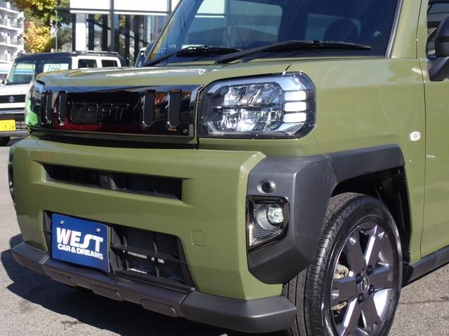 タフト Ｇターボ　ダーククロムベンチャー　スカイルーフ　社外ディスプレイオーディオ　カープレイ対応　バックカメラ　前席シートヒーター　コーナーセンサー　オートホ　ールド　レーダークルーズ　ＨＤＭＩ　純正１５インチＡＷ（21枚目）