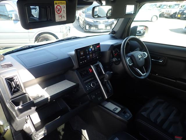 タフト Ｇターボ　ダーククロムベンチャー　スカイルーフ　社外ディスプレイオーディオ　カープレイ対応　バックカメラ　前席シートヒーター　コーナーセンサー　オートホ　ールド　レーダークルーズ　ＨＤＭＩ　純正１５インチＡＷ（28枚目）