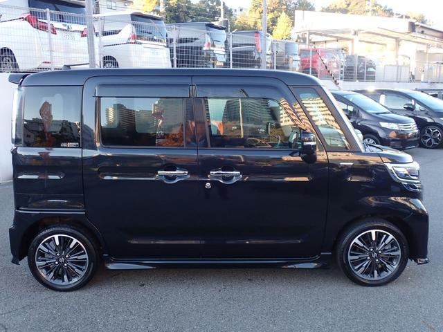 スペーシアカスタム ハイブリッドＸＳ　純正９インチナビ　カープレイ対応　両側電動スライドドア　ビルドインＥＴＣ全方位カメラ　レーダークルーズ　コーナーセンサー　ハーフレザーシート　ＨＵＤ　ステアリングリモコン（15枚目）