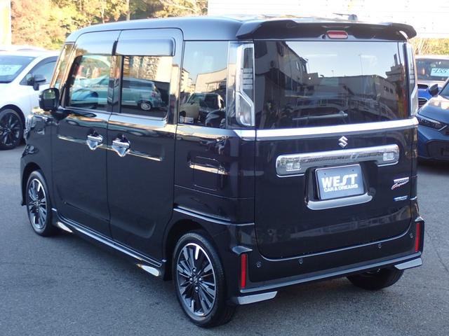 スペーシアカスタム ハイブリッドＸＳ　純正９インチナビ　カープレイ対応　両側電動スライドドア　ビルドインＥＴＣ全方位カメラ　レーダークルーズ　コーナーセンサー　ハーフレザーシート　ＨＵＤ　ステアリングリモコン（18枚目）