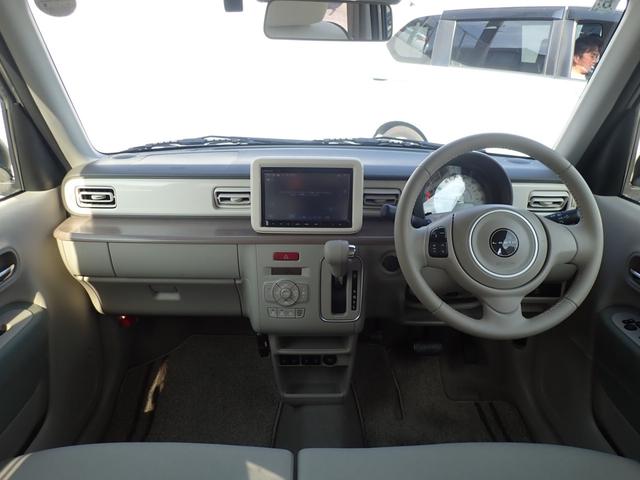 アルトラパン Ｘ　純正８インチナビ　全方位モニター　スズキセーフティサポート　前後ドライブレコーダー　ワンオーナー　前席シートヒーター　ステアリングリモコン　純正１４インチＡＷ（2枚目）