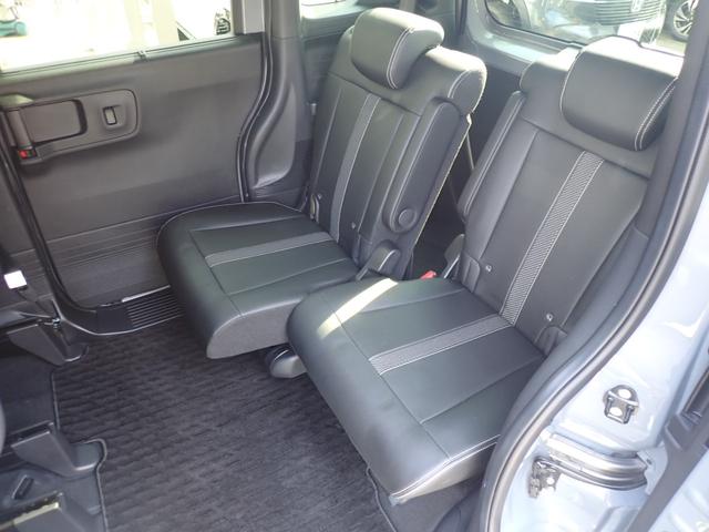 Ｎ－ＢＯＸカスタム コーディネートスタイル　ホンダセンシング　社外ナビゲーション　両側電動スライドドア　前後ドライブレコーダー　レザーシート　前席シートヒーター　クリアランスソナー　ルーフコンソール（8枚目）