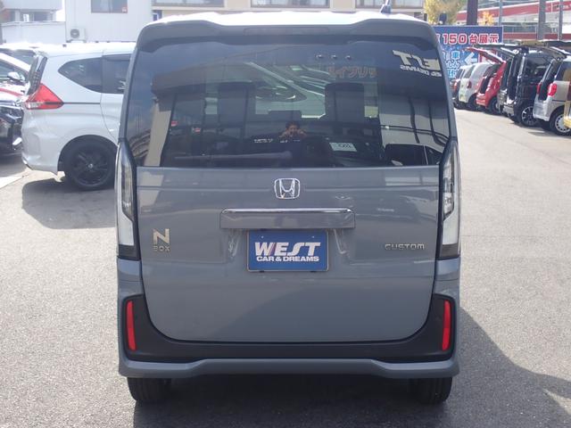 Ｎ－ＢＯＸカスタム コーディネートスタイル　ホンダセンシング　社外ナビゲーション　両側電動スライドドア　前後ドライブレコーダー　レザーシート　前席シートヒーター　クリアランスソナー　ルーフコンソール（20枚目）