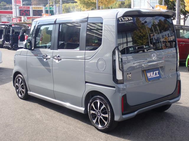 Ｎ－ＢＯＸカスタム コーディネートスタイル　ホンダセンシング　社外ナビゲーション　両側電動スライドドア　前後ドライブレコーダー　レザーシート　前席シートヒーター　クリアランスソナー　ルーフコンソール（21枚目）