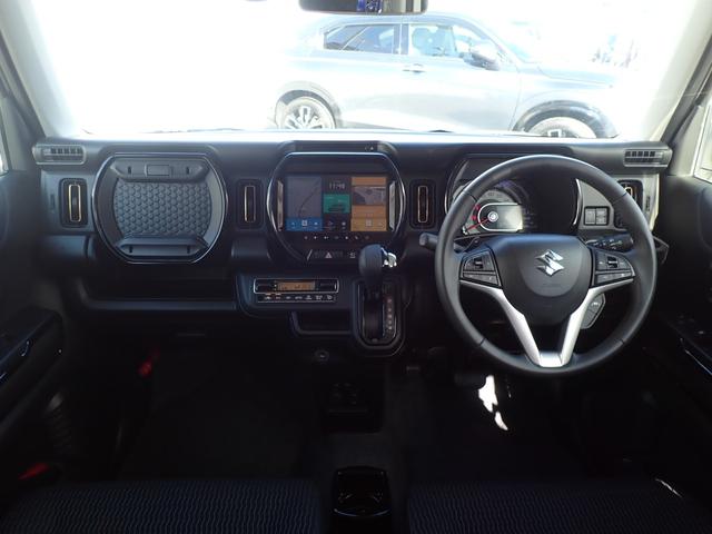 ハスラー ハイブリッドＸターボ　純正９型ナビゲーション　フルセグ　ＤＶＤ再生　Ｂｌｕｅｔｏｏｔｈオーディオ　カープレイ対応　全方位モニター　前後ドライブレコーダー　前席シートヒーター　オートマチックハイビーム　ＡＨＢ（2枚目）