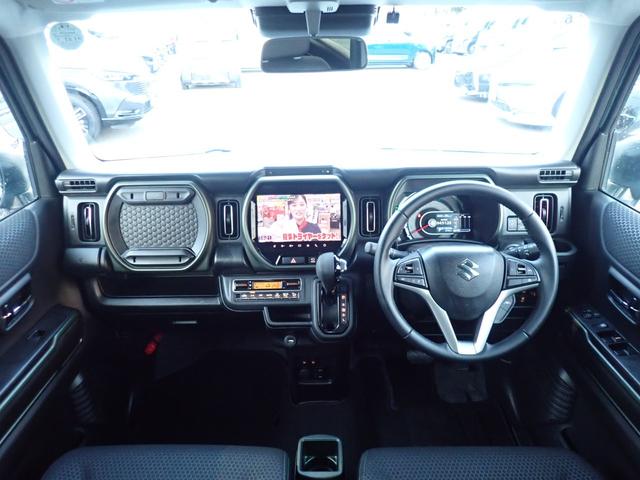 ハスラー タフワイルド　純正９型ナビゲーション　フルセグ　ＤＶＤ再生　Ｂｌｕｅｔｏｏｔｈオーディオ　カープレイ対応　全方位モニター　スズキセーフティサポート　前席シートヒーター　ＡＣＣ　レーンキープ　ＬＥＤオートライト（2枚目）