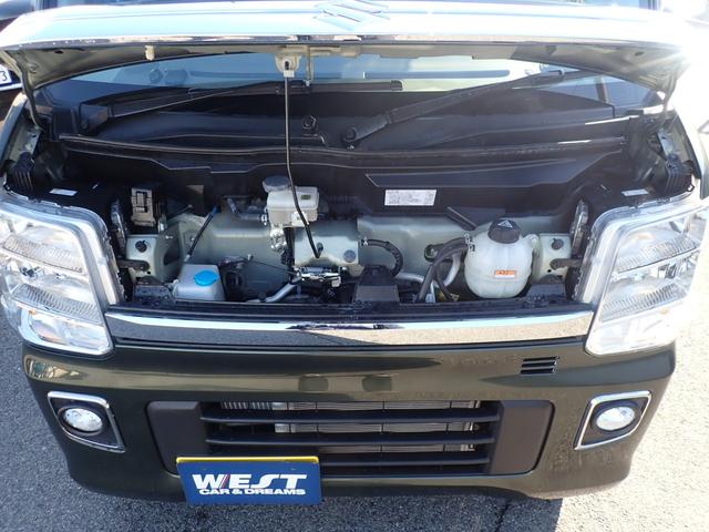 エブリイワゴン PZターボ ハイルーフ 社外ディスプレイオーディオ 左側電動スライドドア スズキセーフティサポート ETC 社外デジタルミラー 前後ドライブレコーダー カープレイ対応 純正14インチAW(5枚目)