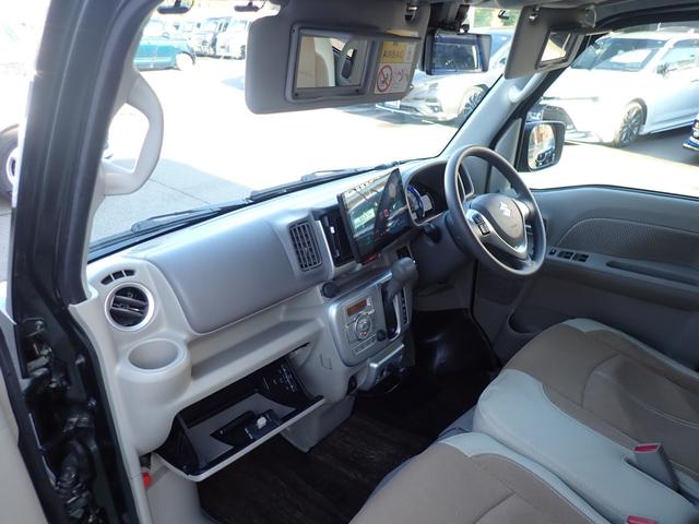 エブリイワゴン PZターボ ハイルーフ 社外ディスプレイオーディオ 左側電動スライドドア スズキセーフティサポート ETC 社外デジタルミラー 前後ドライブレコーダー カープレイ対応 純正14インチAW(20枚目)