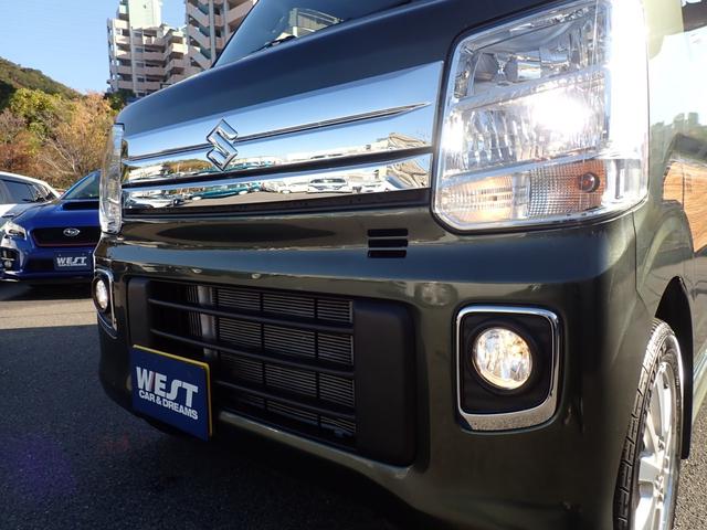 エブリイワゴン PZターボ ハイルーフ 社外ディスプレイオーディオ 左側電動スライドドア スズキセーフティサポート ETC 社外デジタルミラー 前後ドライブレコーダー カープレイ対応 純正14インチAW(42枚目)