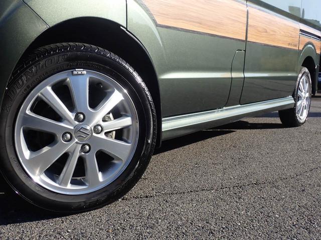 エブリイワゴン PZターボ ハイルーフ 社外ディスプレイオーディオ 左側電動スライドドア スズキセーフティサポート ETC 社外デジタルミラー 前後ドライブレコーダー カープレイ対応 純正14インチAW(46枚目)