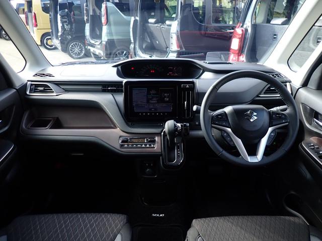 ソリオバンディット ハイブリッドＭＶ　純正９型ナビ　全方位モニター　フルセグ　ＣＤ　ＤＶＤ　Ｂｌｕｅｔｏｏｔｈオーディオ　カープレイ対応　ビルドインＥＴＣ　純正前後ドライブレコーダー　両側パワースライドドア　前席シートヒーター（2枚目）