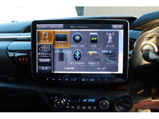 ハイラックス Z ブラックラリーエディション ディーゼル 12ヶ月保証付 スマートキー プッシュスタート アルパイン11インチナビ 地デジTV バックカメラ ETC(37枚目)