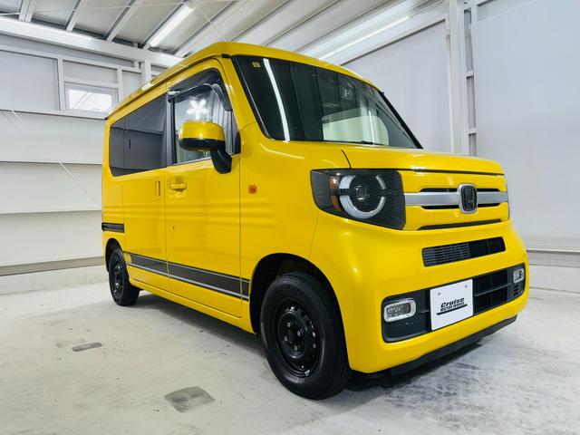 N-VAN+スタイル ファン・ターボ ナビTVBluetoothバックカメラETC ドラレコ ルーフコンソール サイドデカール ブラッククロームエンブレム LEDライト LEDフォグ リアフィルム(2枚目)