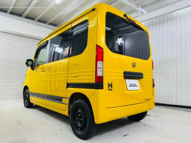 N-VAN+スタイル ファン・ターボ ナビTVBluetoothバックカメラETC ドラレコ ルーフコンソール サイドデカール ブラッククロームエンブレム LEDライト LEDフォグ リアフィルム(5枚目)