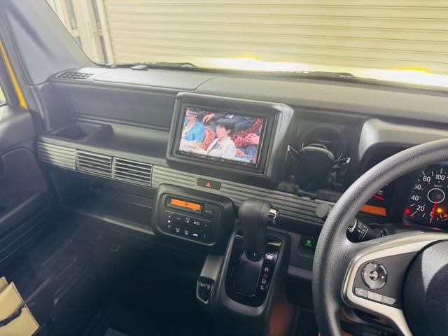 N-VAN+スタイル ファン・ターボ ナビTVBluetoothバックカメラETC ドラレコ ルーフコンソール サイドデカール ブラッククロームエンブレム LEDライト LEDフォグ リアフィルム(11枚目)