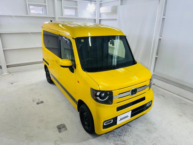 N-VAN+スタイル ファン・ターボ ナビTVBluetoothバックカメラETC ドラレコ ルーフコンソール サイドデカール ブラッククロームエンブレム LEDライト LEDフォグ リアフィルム(16枚目)