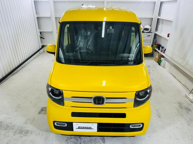 N-VAN+スタイル ファン・ターボ ナビTVBluetoothバックカメラETC ドラレコ ルーフコンソール サイドデカール ブラッククロームエンブレム LEDライト LEDフォグ リアフィルム(18枚目)