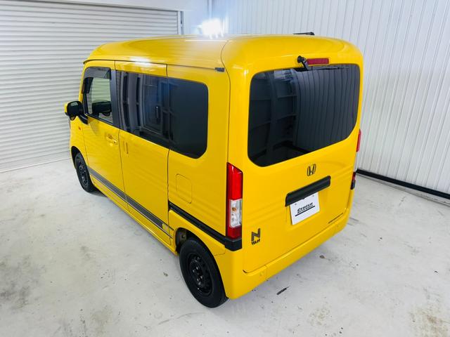 N-VAN+スタイル ファン・ターボ ナビTVBluetoothバックカメラETC ドラレコ ルーフコンソール サイドデカール ブラッククロームエンブレム LEDライト LEDフォグ リアフィルム(20枚目)