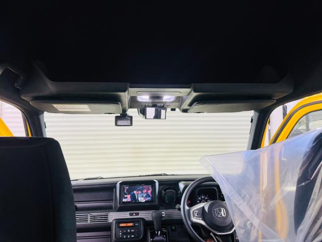 N-VAN+スタイル ファン・ターボ ナビTVBluetoothバックカメラETC ドラレコ ルーフコンソール サイドデカール ブラッククロームエンブレム LEDライト LEDフォグ リアフィルム(24枚目)