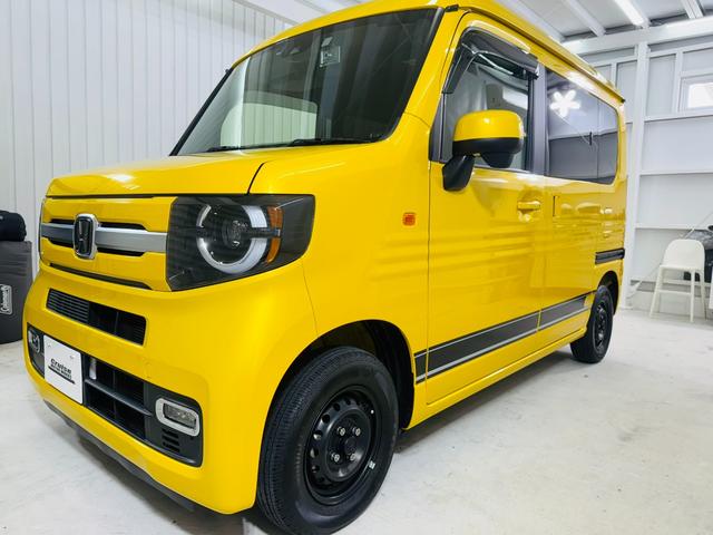 N-VAN+スタイル ファン・ターボ ナビTVBluetoothバックカメラETC ドラレコ ルーフコンソール サイドデカール ブラッククロームエンブレム LEDライト LEDフォグ リアフィルム(36枚目)