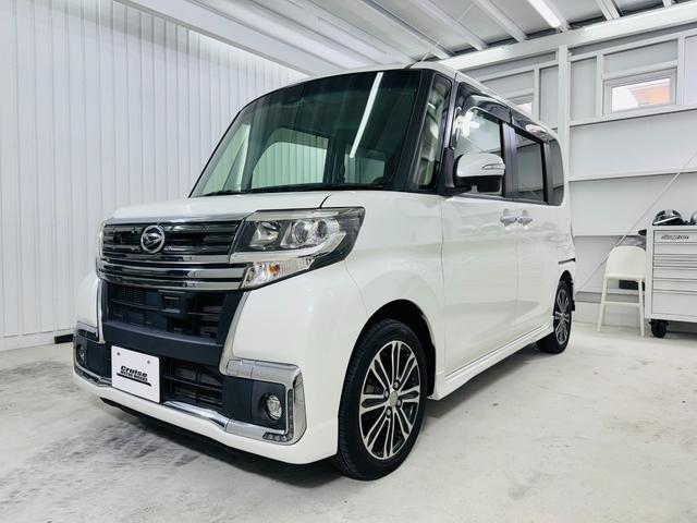 タント カスタムＲＳ　トップエディションＳＡＩＩ　ナビＴＶＢｌｕｅｔｏｏｔｈバックカメラＥＴＣ　キーレス２個　マット　バイザー（3枚目）