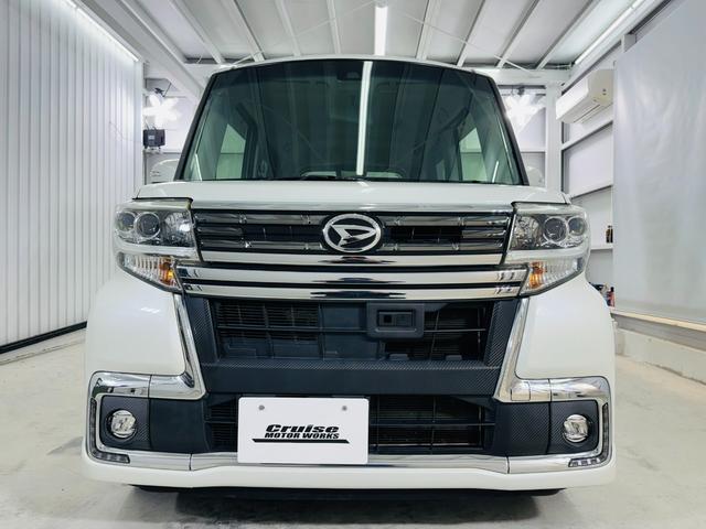 タント カスタムＲＳ　トップエディションＳＡＩＩ　ナビＴＶＢｌｕｅｔｏｏｔｈバックカメラＥＴＣ　キーレス２個　マット　バイザー（4枚目）