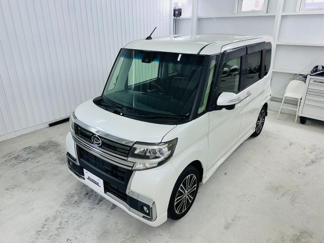 タント カスタムＲＳ　トップエディションＳＡＩＩ　ナビＴＶＢｌｕｅｔｏｏｔｈバックカメラＥＴＣ　キーレス２個　マット　バイザー（16枚目）