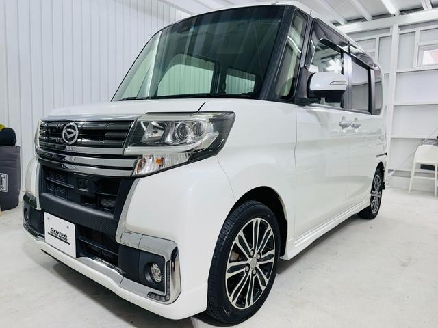 タント カスタムＲＳ　トップエディションＳＡＩＩ　ナビＴＶＢｌｕｅｔｏｏｔｈバックカメラＥＴＣ　キーレス２個　マット　バイザー（33枚目）