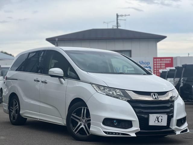 オデッセイ アブソルート・２０ｔｈアニバーサリー　ワンオーナー／ホンダセンシング／エアロ／純正ナビ／フルセグ／バックカメラ／Ｂｌｕｅｔｏｏｔｈ対応／電動シート／プッシュスタート／スマートキー／アイドリングストップ搭載／両側電動スライドドア（5枚目）