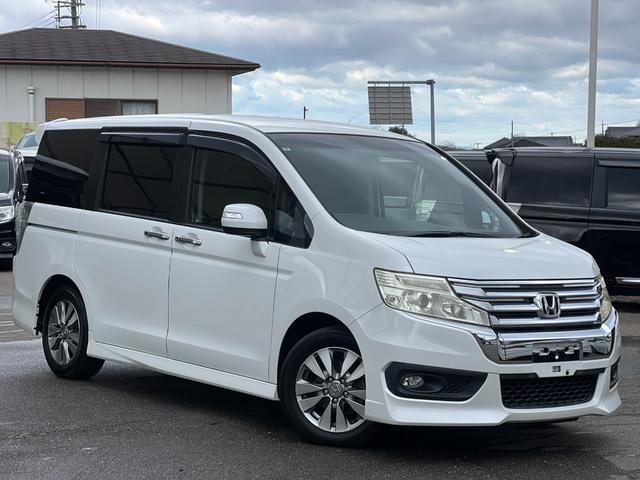 ステップワゴンスパーダ Ｚ　後期／ケンウッドメモリーナビ／地デジ／オートライト／アイドリングストップ搭載／両側電動スライドドア／ＥＴＣ／スマートキー／バックカメラ／８人乗り（5枚目）