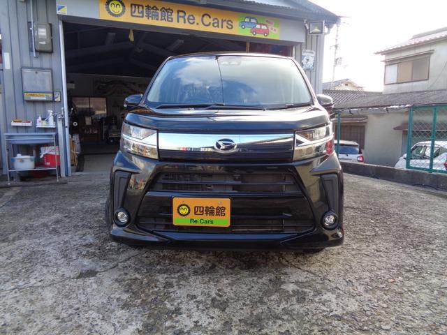 ムーヴ カスタム　ＸリミテッドＩＩ　ＳＡＩＩＩ　ワンオーナー車禁煙車　衝突軽減ブレーキ純正ナビゲーションフルセグＴＶ全周囲カメラ　新セキュリティＥＴＣ車載器　ＬＥＤヘッドライトＬＥＤフォグライトプッシュスタートスマートキーＵＳＢ充電ＴＶキャンセラー（3枚目）