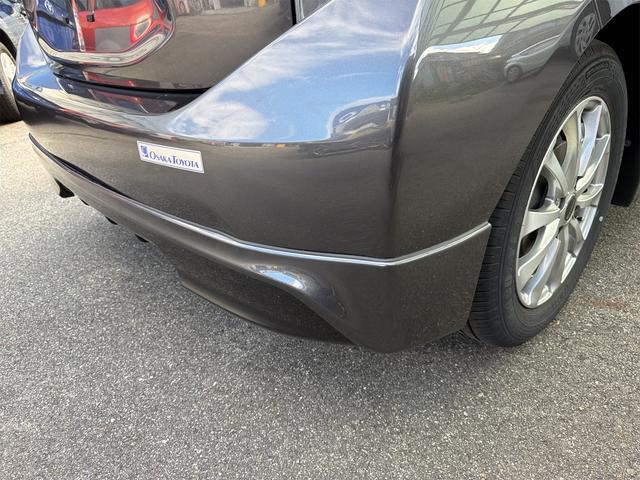 アクア Ｇブラックソフトレザーセレクション　純正ナビ　スマートキー　プッシュスタート　エアロパーツ　（フロントサイドステップ　リアアンダー　ルーフ）　電動格納ドアミラー　　ドアバイザー　ＥＴＣ　ＴＶ　コーナーポール　社外１５インチアルミ（47枚目）