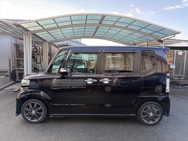 N-BOX モデューロX G・ターボパッケージ 純正ナビ バックカメラ フルセグTV ETC CD Bluetoothオーディオ 両側パワースライドドア パドルシフト クルーズコントロール Pスタート フォグランプ スマートキー純正15インチアルミ(5枚目)