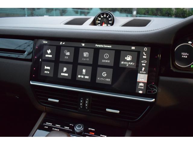 カイエン ベースグレード　ワンオーナー　スポーツクロノ　デザインパッケージ　パノラマルーフ　ブラックハイグロスエクステリアパッケージ　トリュフブラウンクラブレザーインテリア　社外ＴＶチューナー　社外前後ドラレコ（35枚目）