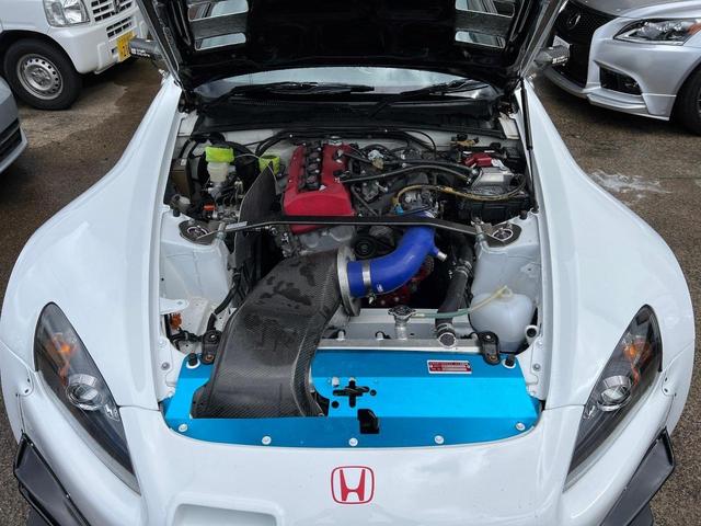 Ｓ２０００ ベースグレード　ＡＰ１改　２．２Ｌ化　サーキット仕様　クァンタム別タンク車高調　戸田　Ａカム　カムギア　アルボーにてエンジンＯＨ　無限ハードトップ　Ｊｓ　エアロ　ワイドボディキット　ＶＯＬＴＥＸウイング　レカロ（72枚目）