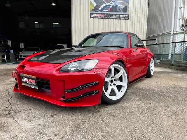 Ｓ２０００ ベースグレード　２．２Ｌ化　ＨＫＳスーパーチャージャー　スピリット車高調　レイズホイール（4枚目）